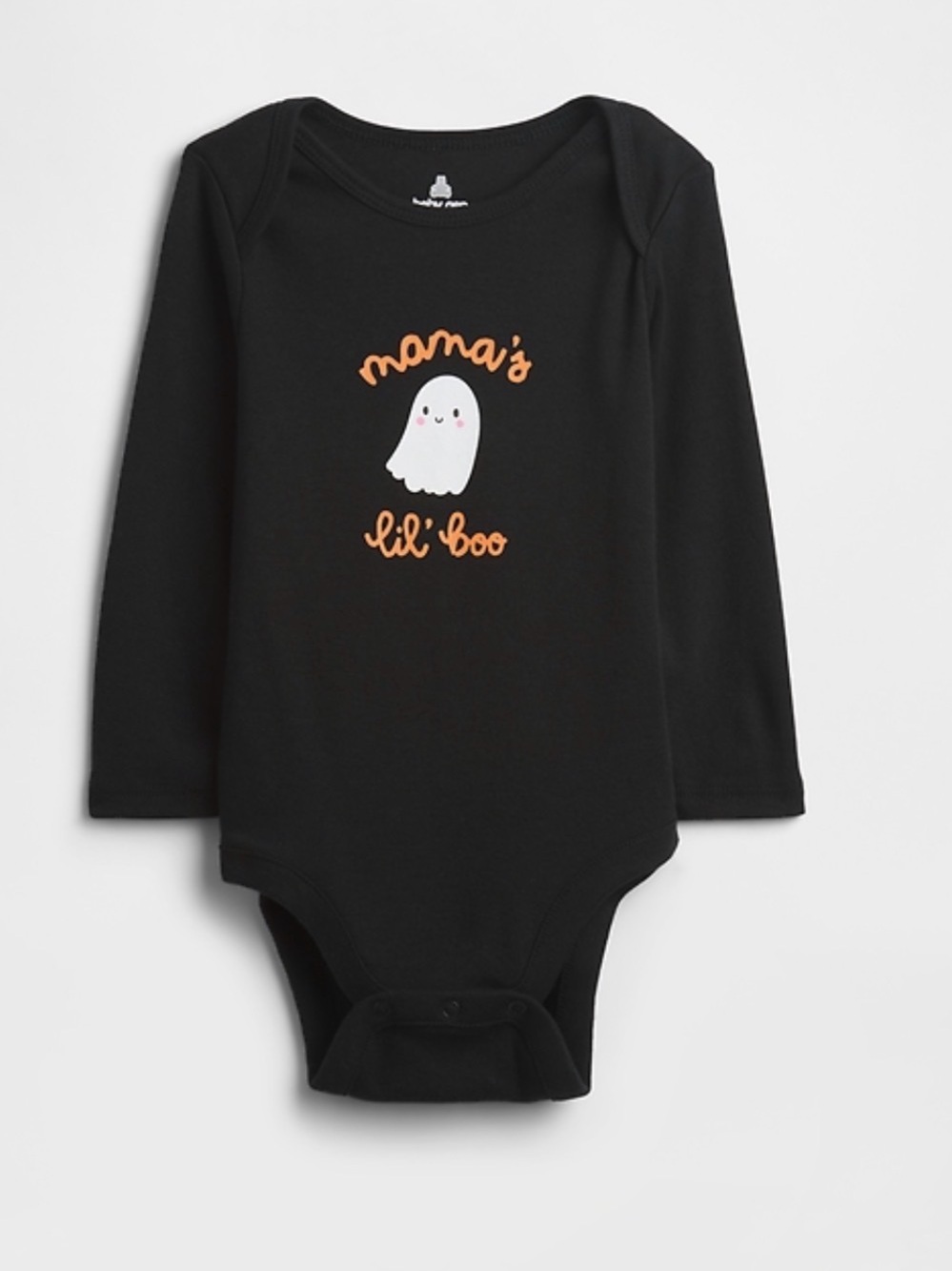 Baby Gap Black Halloween Onesie